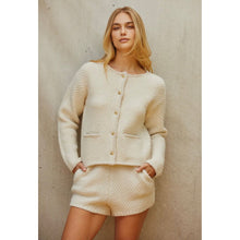  Sandra Boucle Knit Jacket