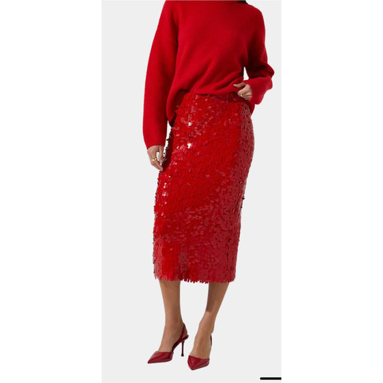 Amos Sequin Skirt