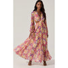 Gaia  Floral Long Sleeve Maxi Dress