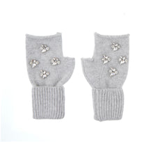  Crystal Fingerless Gloves