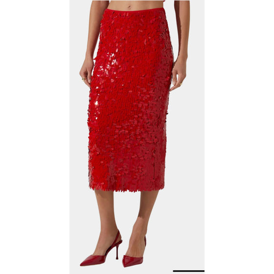 Amos Sequin Skirt